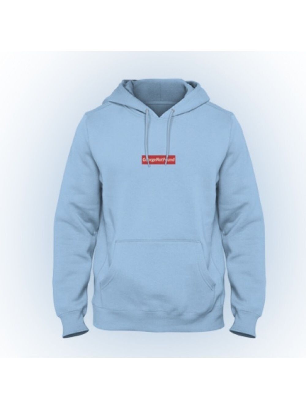 GeorgeNotFound Light Blue Unisex Merch Hoodie by Dream Branding, size S